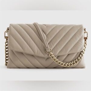 Quince Italian Leather Quilted Wallet Crossbody